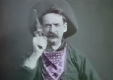 【大列車強盗（1903）】あらすじと観た感想。世界初の西部劇なのか違うのか