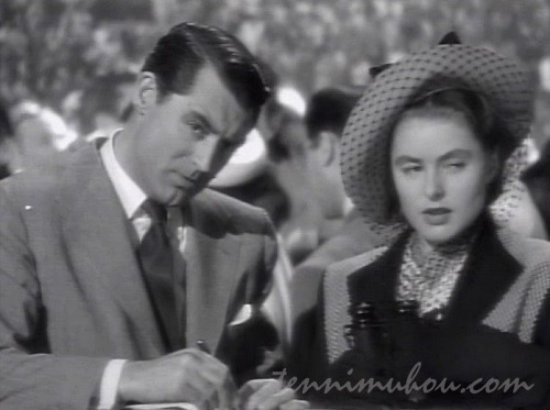 【汚名（1946）】ケーリー・グラントとイングリッド・バーグマン